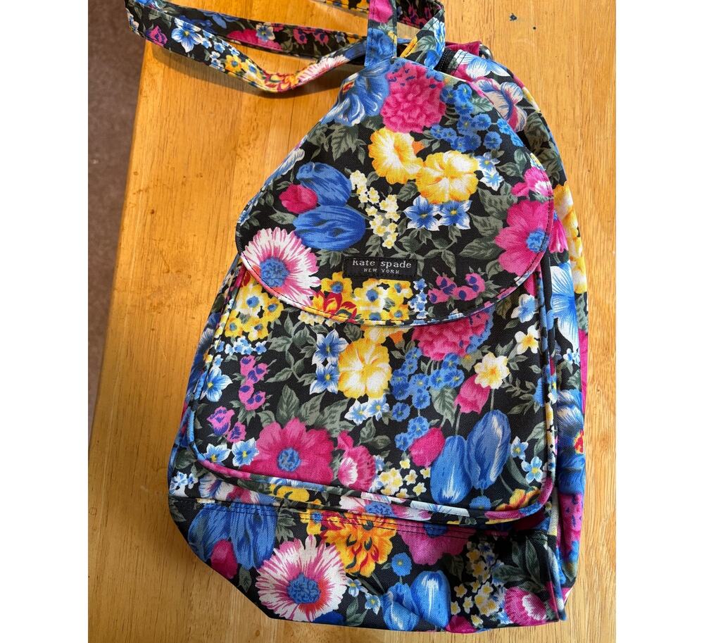Kate Spade Floral Mini Backpack NWOT